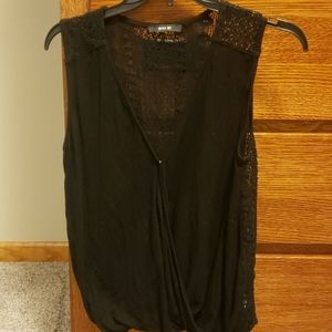 Black Miss Me brand top